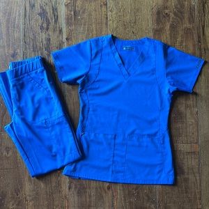 Wonderwink Blue scrubs size Xsmall